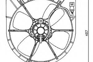 Вентилятор охлаждения двигателя для моделей: HONDA (CIVIC, CIVIC,CIVIC,CIVIC,CIVIC,CIVIC,CIVIC,CIVIC)