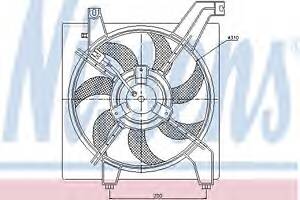 Вентилятор охлаждения двигателя для моделей: HYUNDAI (COUPE, TIBURON)