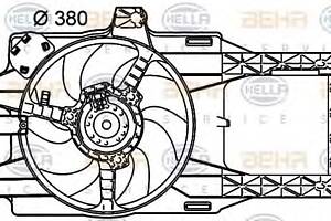 Вентилятор охлаждения двигателя для моделей: LANCIA (Y)