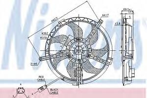 Вентилятор охлаждения двигателя для моделей: MINI (CLUBMAN, COOPER,CABRIO,COUNTRYMAN,CLUBVAN,PACEMAN)
