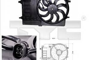 Вентилятор охолодження двигуна для моделей: MINI (COOPER, CABRIO)