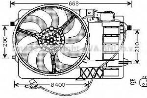 Вентилятор охлаждения двигателя для моделей: MINI (COOPER)