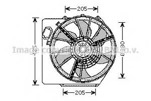 Вентилятор охолодження двигуна для моделей: RENAULT