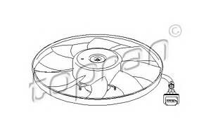 Вентилятор охлаждения двигателя для моделей: SEAT (IBIZA, CORDOBA), SKODA (FABIA,FABIA,FABIA,FABIA,ROOMSTER,FABIA,FABIA