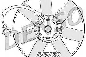 Вентилятор охлаждения двигателя для моделей: SKODA (OCTAVIA), VOLKSWAGEN (GOLF,GOLF,GOLF)