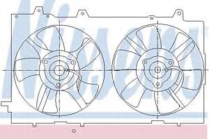 Вентилятор для охолодження двигуна для моделей:SUBARU (FORESTER)