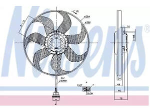 вентилятор охолодження двигуна