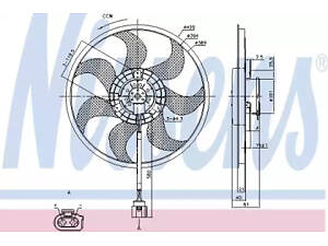 вентилятор охолодження двигуна