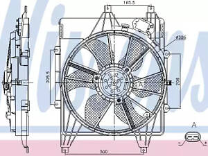 Вентилятор охлаждения двигателя