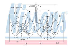 Вентилятор охлаждения радиатора 85221