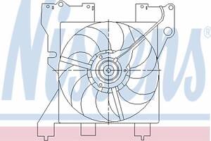 Вентилятор охолодження двигуна