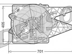 Вентилятор охолодження FIAT Doblo 10&gt &gt DENSO DER09100