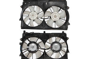 Вентилятор основного радіатора комплект D300 2 секції 1227508403 TOYOTA Avensis 03-10