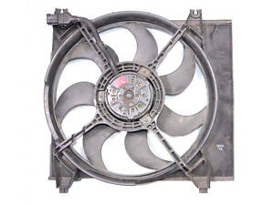 Вентилятор основного радиатора комплект D390 7 лопастей 2538026400 HYUNDAI Santa Fe SM 00-06