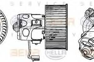 Вентилятор отопителя  для моделей: ALPINA (B7),  BMW (5-Series,7-Series,5-Series,5-Series,5-Series,6-Series,6-Series)