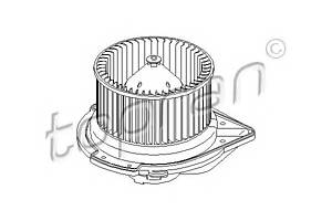 Вентилятор отопителя для моделей: AUDI (80, 90), SEAT (TOLEDO), VOLKSWAGEN (PASSAT,PASSAT,TRANSPORTER,GOLF,TRANSPORTER,