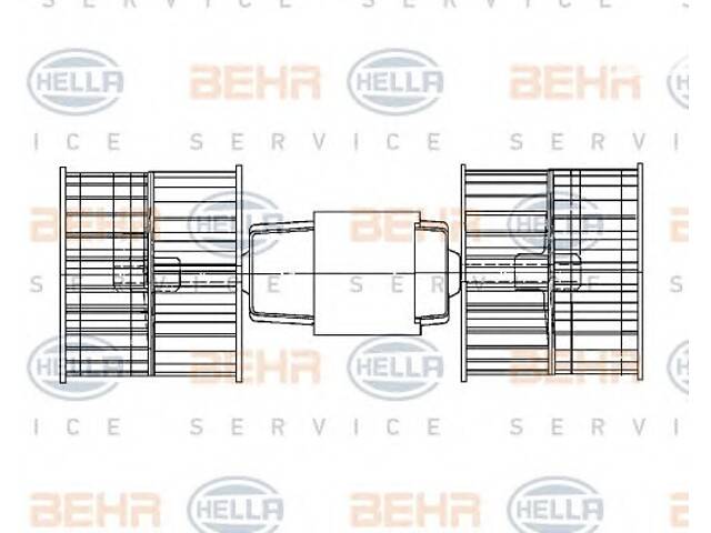 Вентилятор отопителя для моделей: BMW (3-Series, 5-Series,5-Series,6-Series)