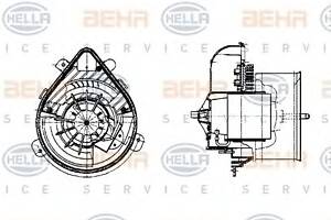 Вентилятор отопителя для моделей: CITROËN (EVASION, JUMPY,JUMPY,JUMPY), FIAT (ULYSSE), LANCIA (PHEDRA), PEUGEOT (806,EX