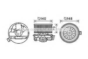 Вентилятор отопителя для моделей: DACIA (LOGAN, LOGAN,SANDERO,LOGAN,LOGAN,DUSTER), RENAULT (TWINGO,LOGAN,LOGAN,SANDERO-