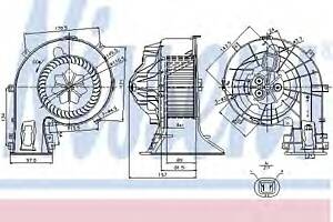 Вентилятор отопителя для моделей: FIAT (CROMA), OPEL (VECTRA,VECTRA,SIGNUM,VECTRA)