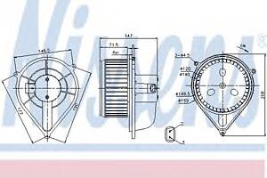 Вентилятор отопителя для моделей: FIAT (DUCATO, DUCATO,DUCATO,DUCATO,DUCATO,DUCATO)