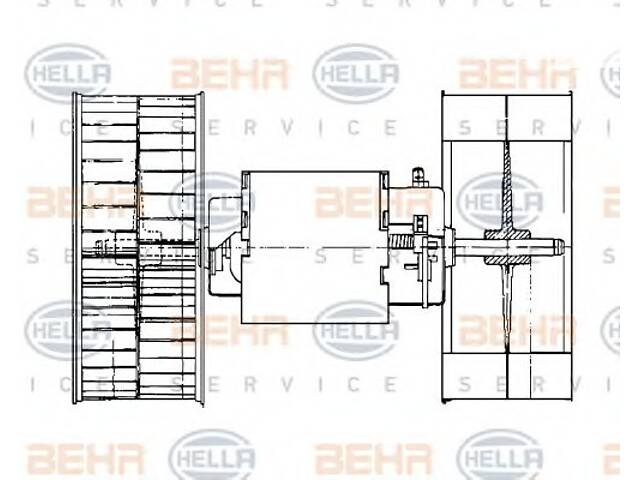 Вентилятор отопителя для моделей: MERCEDES-BENZ (E-CLASS, E-CLASS,E-CLASS,E-CLASS,E-CLASS,E-CLASS,E-CLASS,E-CLASS)