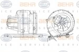 Вентилятор отопителя для моделей: NISSAN (KUBISTAR), RENAULT (KANGOO,KANGOO)