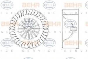 Вентилятор отопителя для моделей: OPEL (ZAFIRA), VAUXHALL (ZAFIRA)