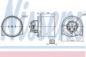 Вентилятор отопителя для моделей: SAAB (9-5, 9-5)