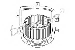 Вентилятор отопителя для моделей: SEAT (CORDOBA, IBIZA,AROSA,CORDOBA), VOLKSWAGEN (POLO,GOLF,GOLF,POLO,POLO,VENTO)