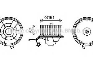Вентилятор отопителя для моделей: SEAT (CORDOBA, IBIZA,INCA,AROSA,CORDOBA,CORDOBA,CORDOBA,IBIZA), VOLKSWAGEN (POLO,POLO