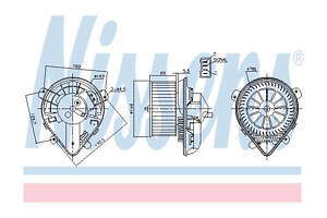 Вентилятор отопителя салона 87179