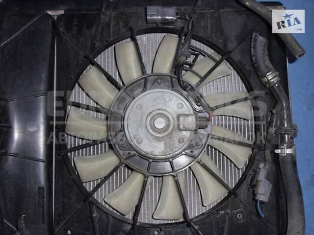 Вентилятор радіатора 11 лопатей з моторчиком в зборі з диффузоро