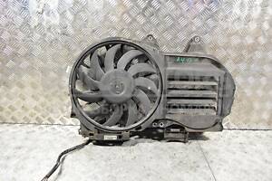 Вентилятор радіатора 11 лопатей у зборі з дифузором Audi A4 (B7