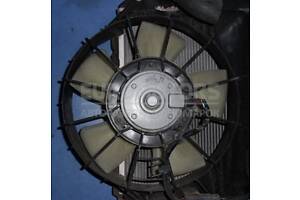 Вентилятор радіатора 5 лопатей з моторчиком в зборі з дифузором