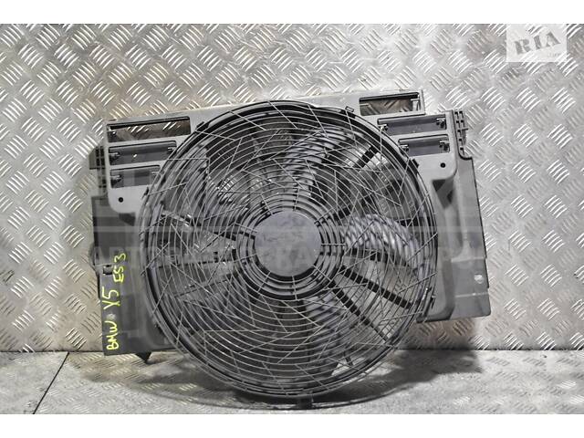 Вентилятор радиатора 5 лопастей в сборе с диффузором BMW X5 (E53)
