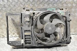 Вентилятор радіатора 6 лопатей у зборі з дифузором Citroen Berl