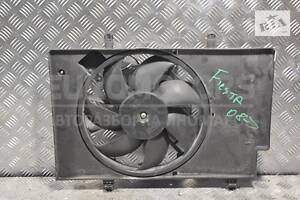 Вентилятор радиатора 7 лопастей в сборе с диффузором Ford Fiesta