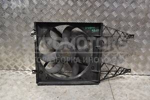 Вентилятор радиатора 7 лопастей в сборе с диффузором Skoda Fabia