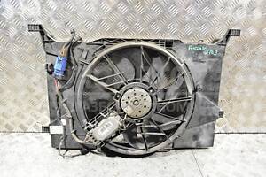 Вентилятор радиатора 8 лопастей в сборе с диффузором Mercedes A-c
