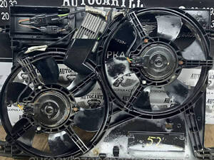 Вентилятор радиатора комплект 2 секции 6 лопастей+6 лопастей с диффузором Land Rover Freelander (I) 1998-2006 8240327