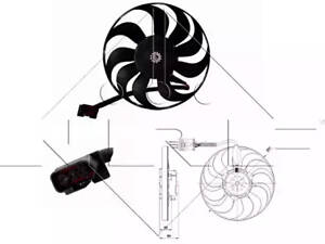 Вентилятор радіатора на Bora, Golf, Leon, TT, Toledo