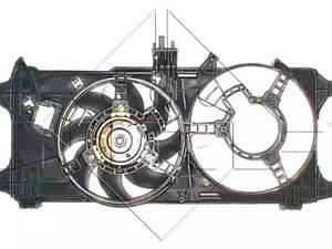 Вентилятор радиатора на Doblo