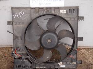 вентилятор радіатора на мерседес віто 638 кузов 1995-2003рв ціна 1300гр без рамки 1600гр комплектний гарантія на установ