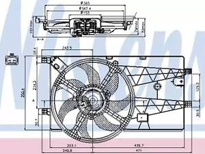 вентилятор радіатора