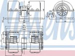 Вентилятор салона NISSENS 87132 на VOLVO FH 12