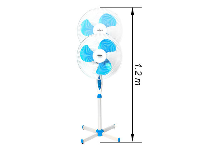 Вентилятор підлоговий Rotex RAF54-E 40 Вт - Фото 6