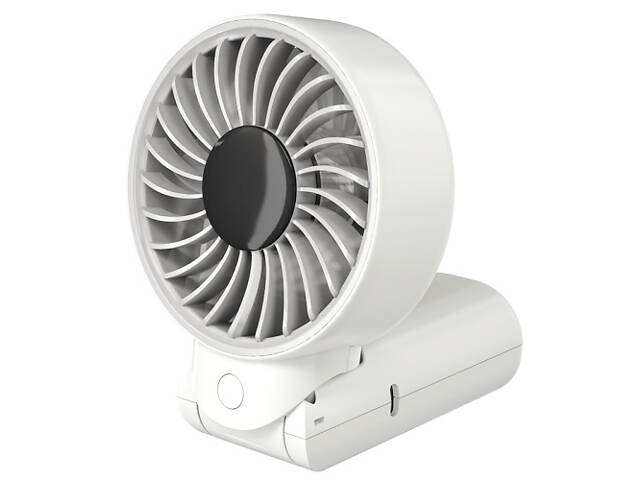 Вентилятор Nitecore NEF03 Pro LED-дисплей до 5.8 м/с (5 швидкостей) Білий - Фото 4