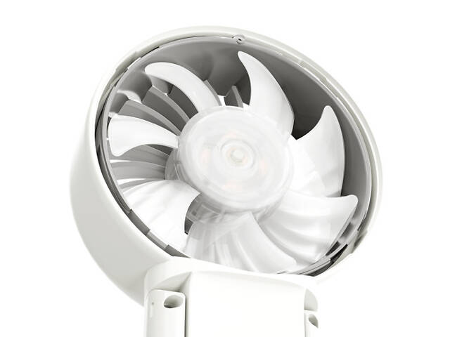 Вентилятор Nitecore NEF03 Pro LED-дисплей до 5.8 м/с (5 швидкостей) Білий - Фото 6