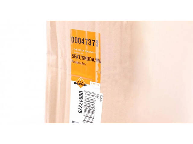 Вентилятор радіатора NRF 47375 Volkswagen Polo; Skoda Fabia, Roomster, Rapid; Seat Ibiza, Cordoba, Toledo 6Q0959455AD, 6 - Фото 6